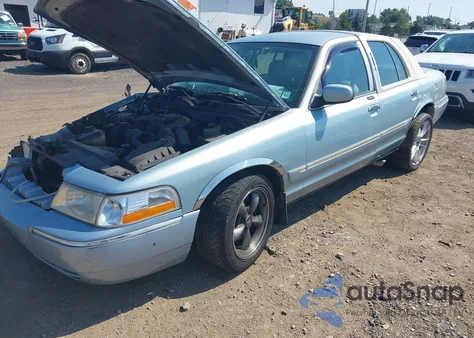 2004 Mercury Grand Marquis Gs из США, поврежденный, VIN 2MEFM74WX4X672773